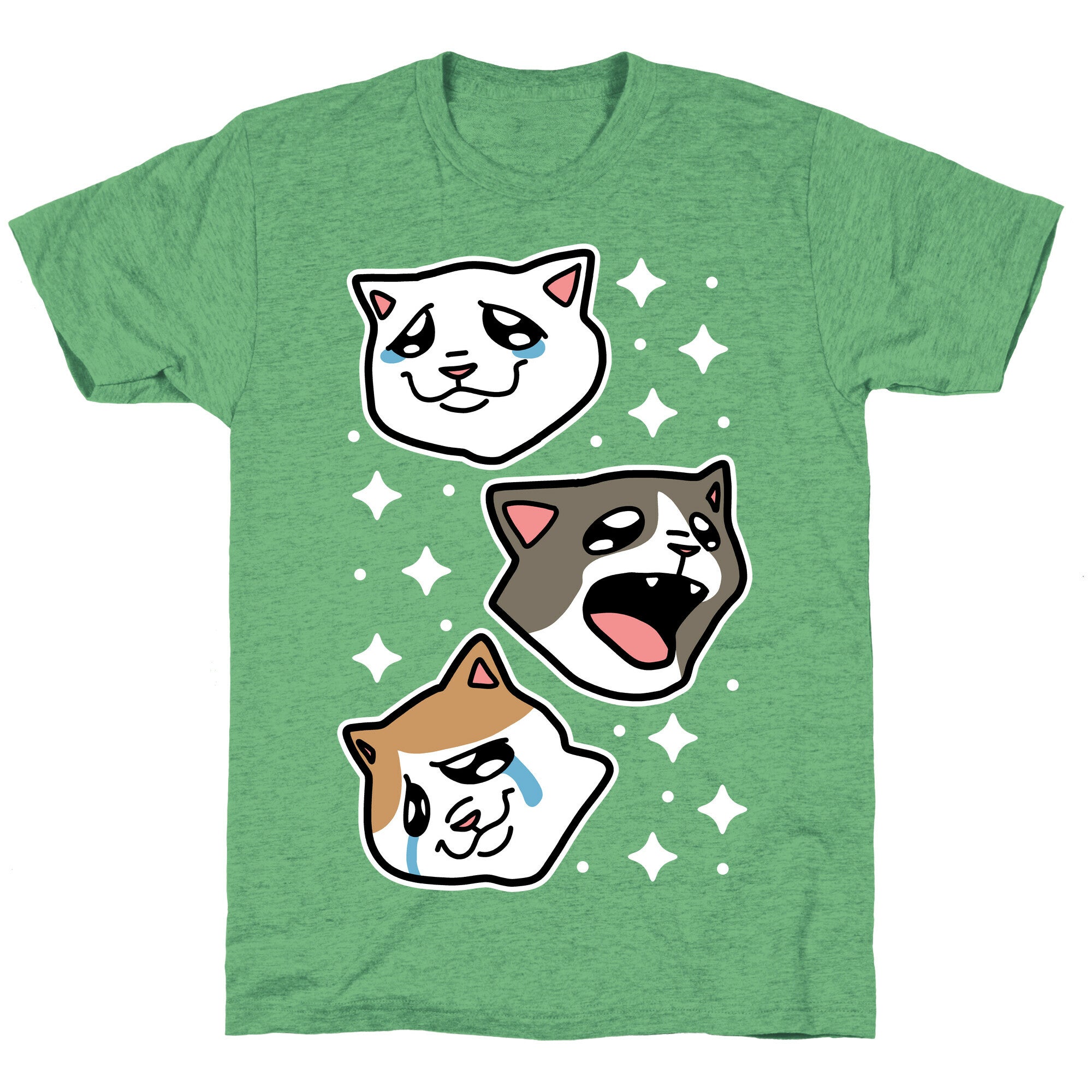 Crying Cats Unisex Triblend Tee